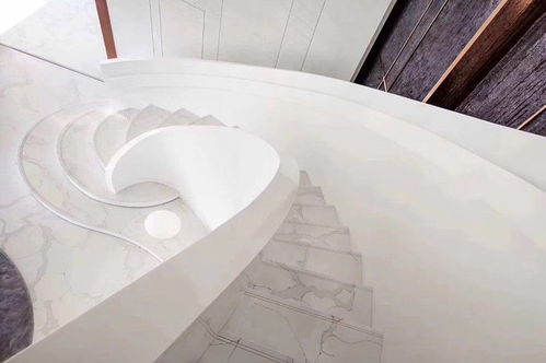 人造石异型楼梯踏步 美观与实用的完美结合